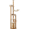 Hikrom Floor-to-Ceiling Adjustable Cat Climbing Tower