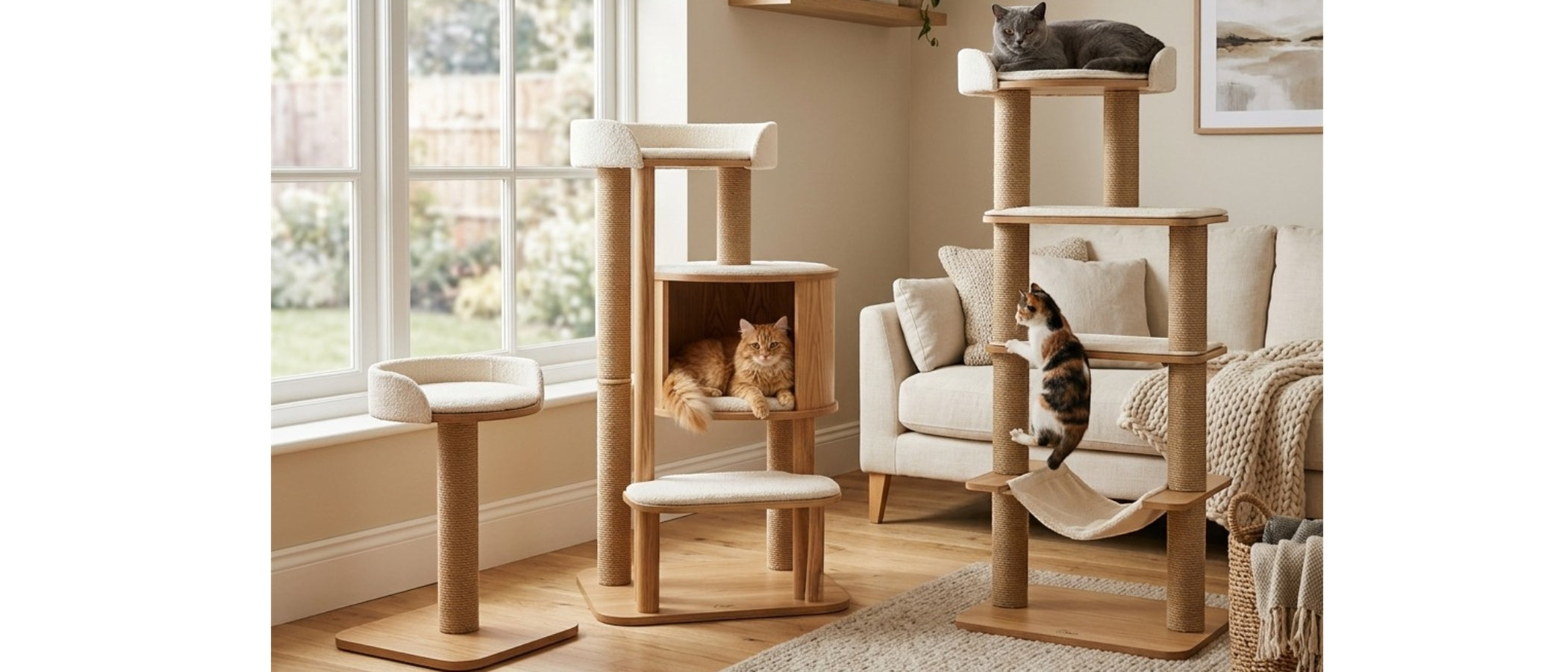 Modern cat tree collection