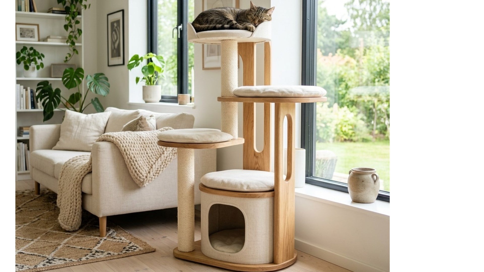 Hikrom modern cat trees